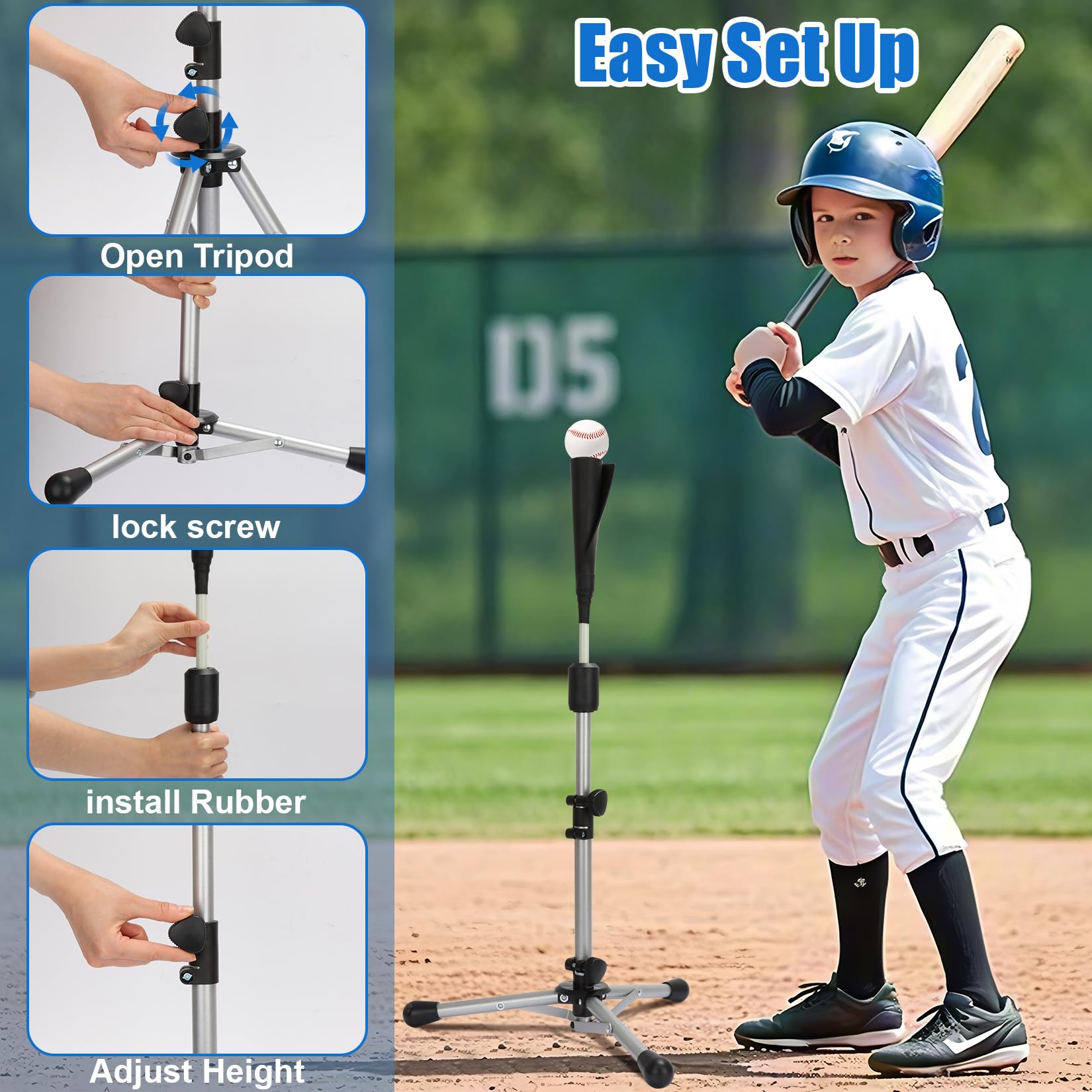 Storgem folded tee in carry bag for convenient transport and storage