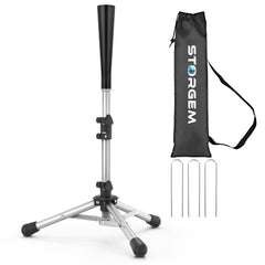 Storgem tee front view showing sturdy frame and quick setup benefit