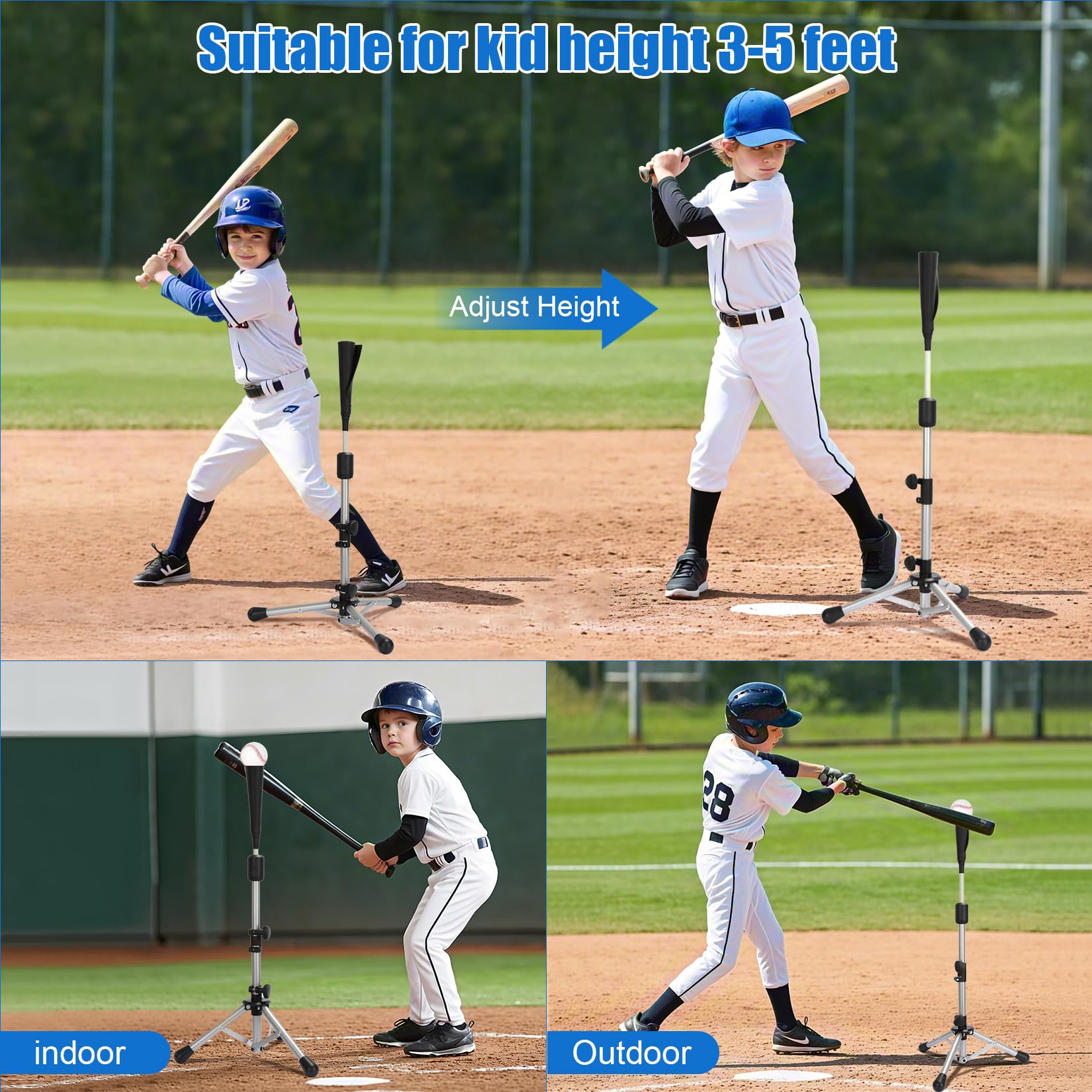 Storgem scale comparison with baseball illustrating compact folded size
