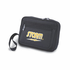 Storm accessory bag front view showing zippered opening and easy tape access