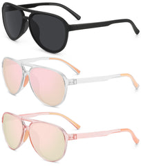 STORYCOAST aviator front view showing classic retro shape and versatile style