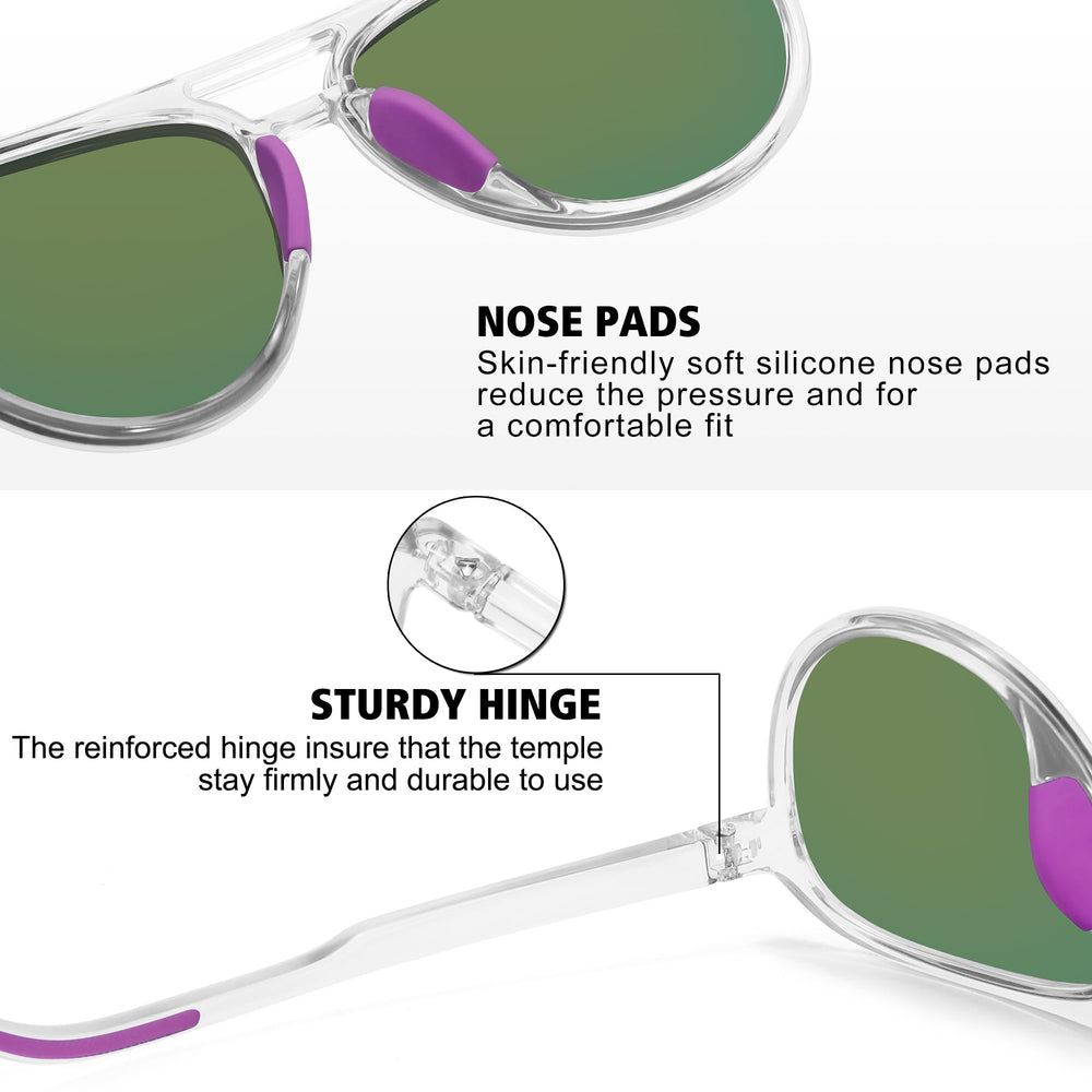 STORYCOAST sunglasses beside ruler showing measurements for reliable fit and sizing benefit