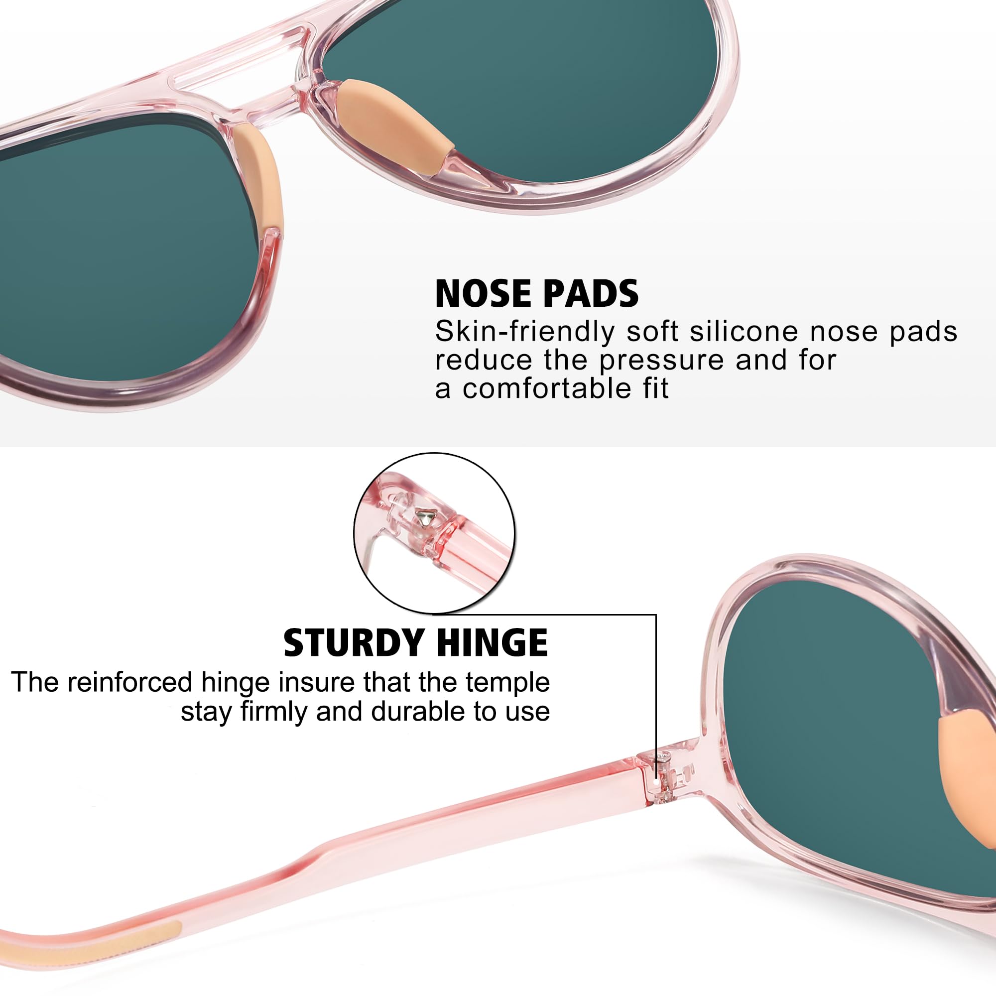 STORYCOAST sunglasses beside ruler size comparison for fit and proportions
