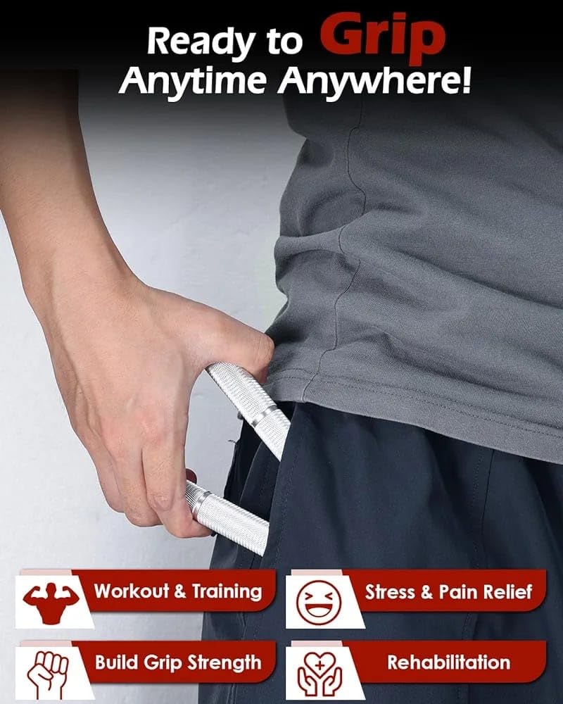 Strength Fitness used at desk during work break to improve hand strength and reduce strain
