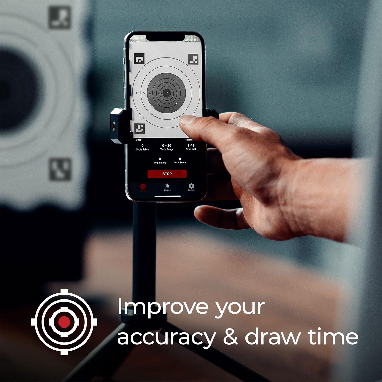 Strikeman app showing shot mapping and progress tracking benefits