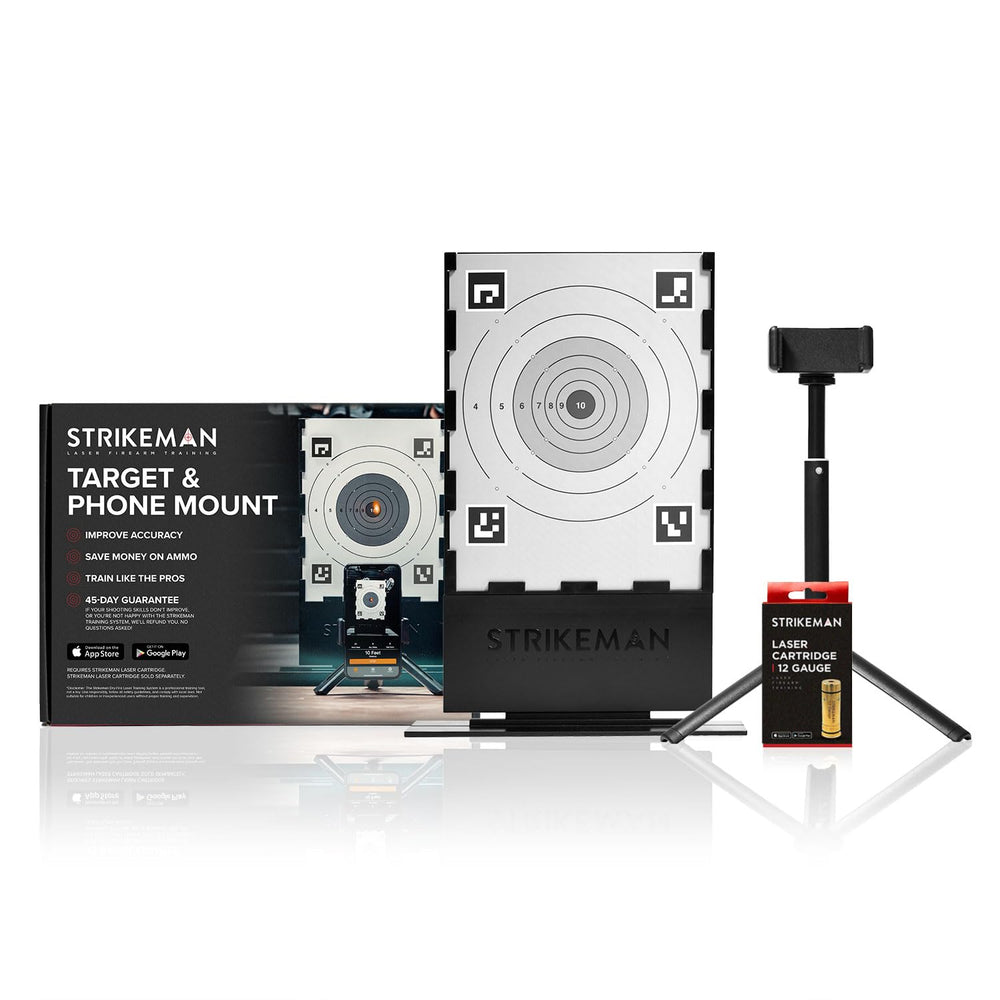 Strikeman front packaging showing complete training kit and convenience