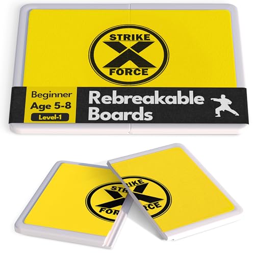 STRIKEXFORCE yellow board front view showing bright color and easy grip benefit