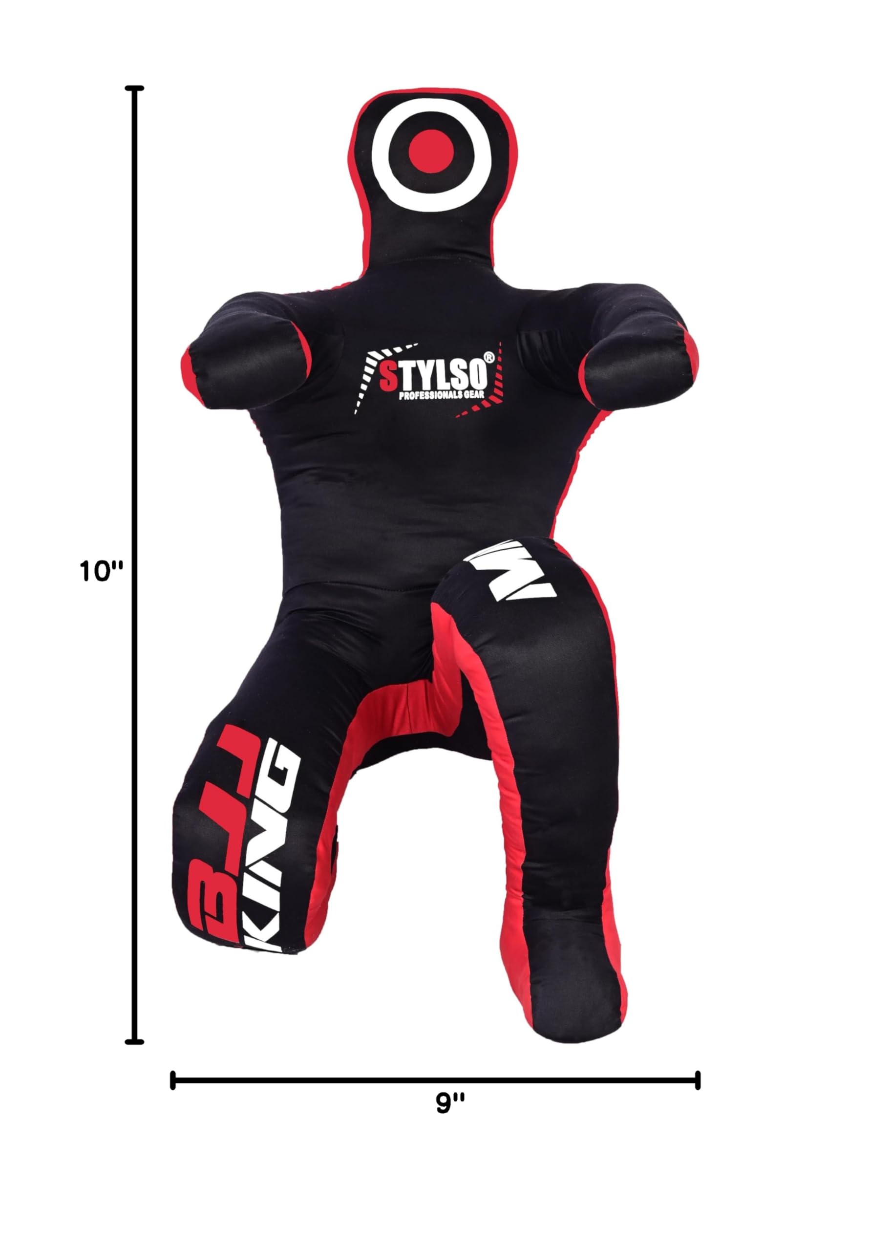 Stylso label and material texture detail showing tough outer fabric for resistance