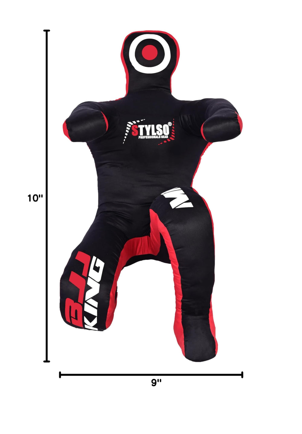 Stylso label and material texture detail showing tough outer fabric for resistance
