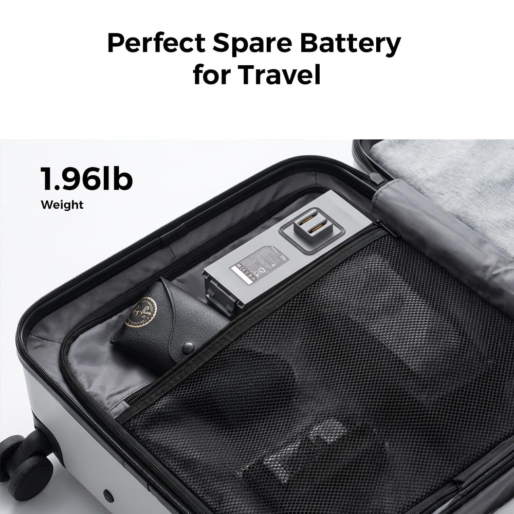 sublue battery label and specs view showing clear capacity and safety benefit