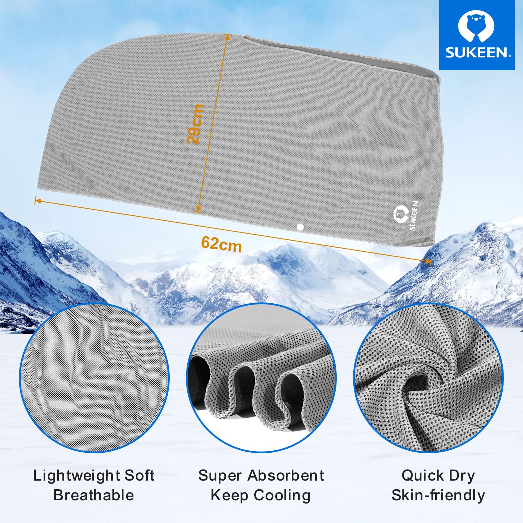 Sukeen folded compact size for easy packing and travel convenience benefit