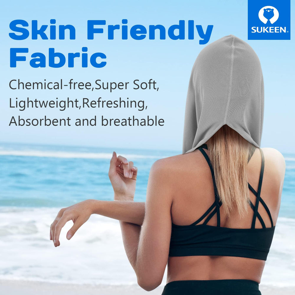 Sukeen hanging in a lifestyle scene for outdoor protection and style benefit