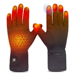 Sun Will front packaging showing heated glove liners and product benefit warmth