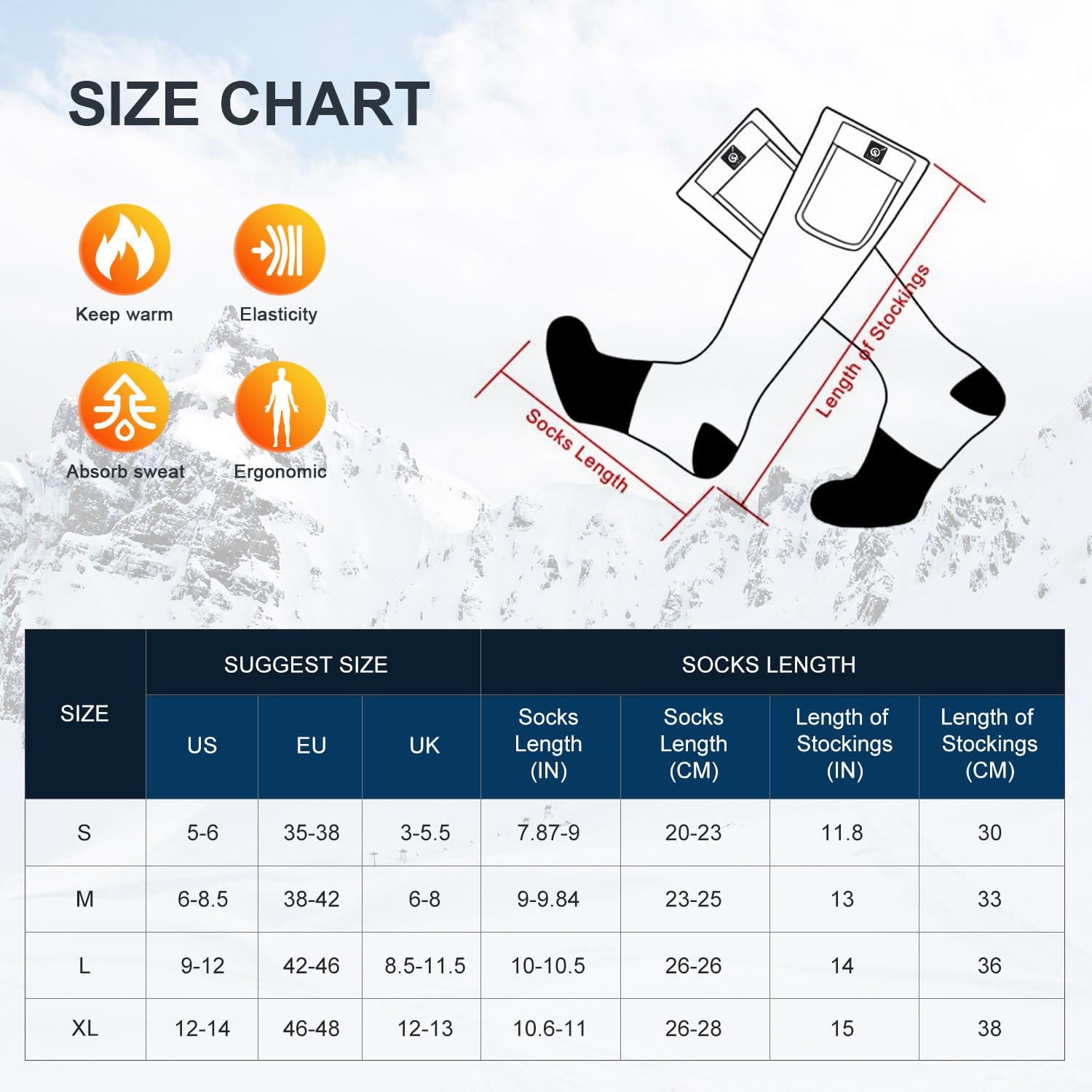 Sun Will close-up of heating elements on instep highlighting even warmth