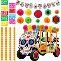 Suncalla kit layout showing all 25 pieces for easy planning and quick setup