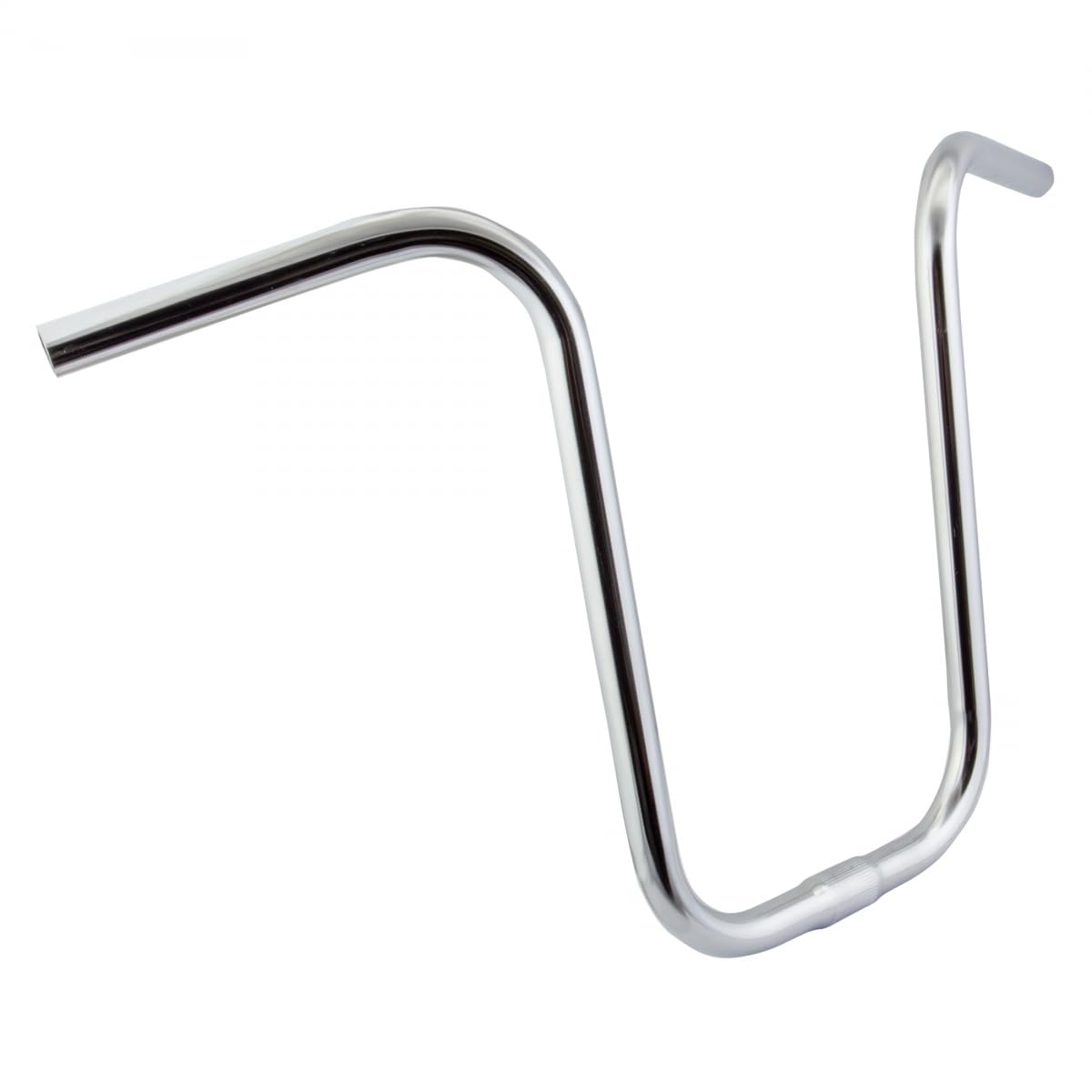 Sunlite chrome handlebars close-up of plating and welds for durability and shine