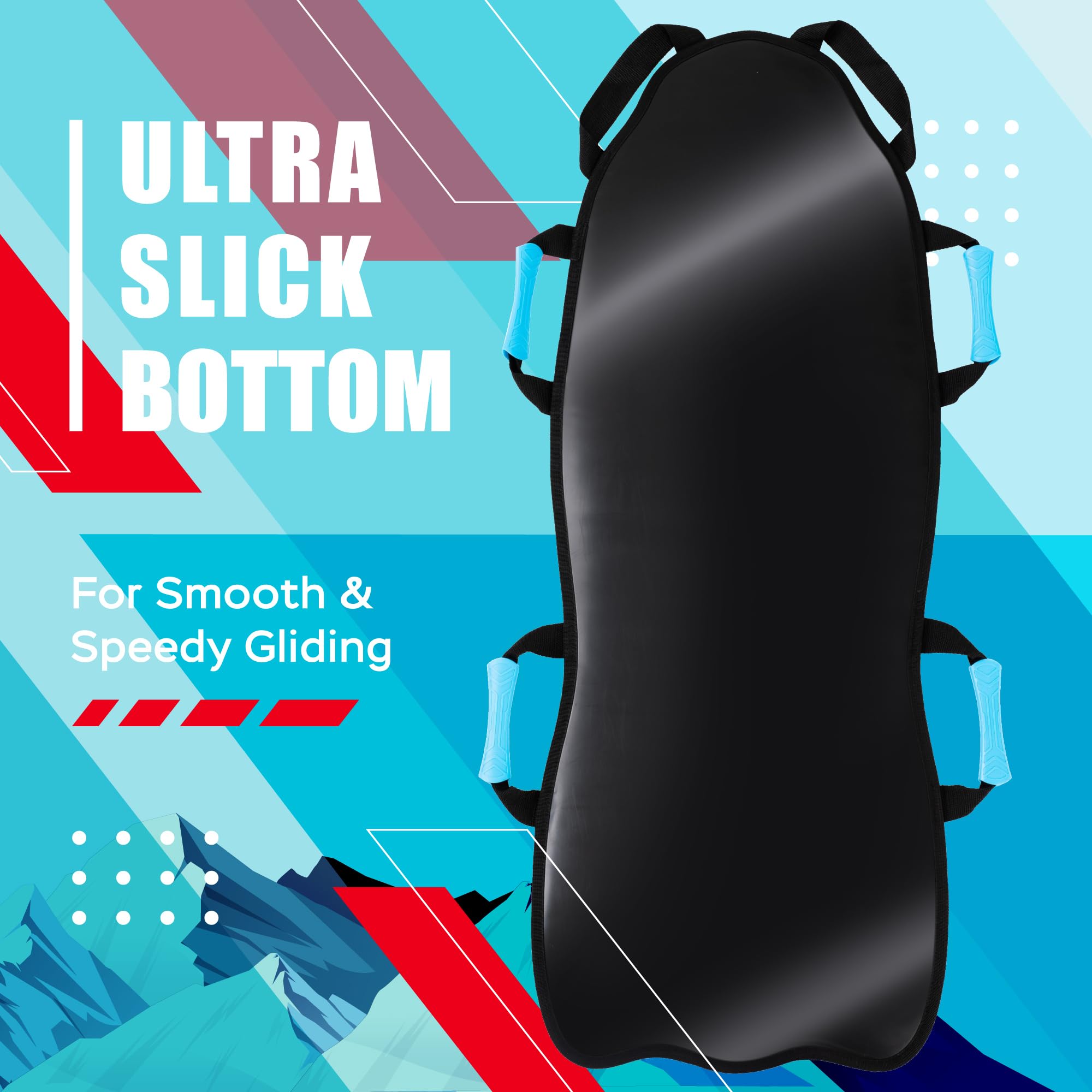 Sunlite Sports soft-grip handle close-up for comfortable steering control