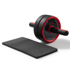 Sunny Health & Fitness front view showing wide wheel and frame for stable workouts