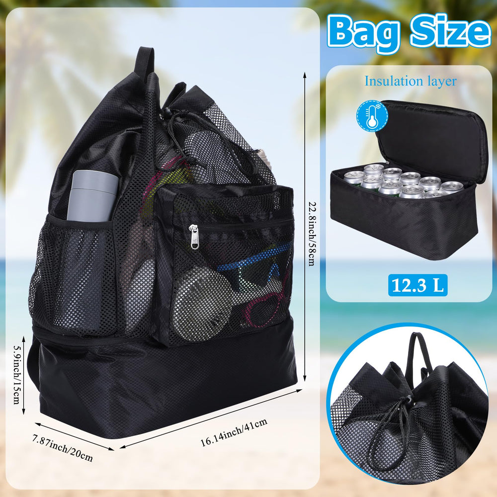 Sunnymove insulated cooler close-up with waterproof lining preserving cold drinks