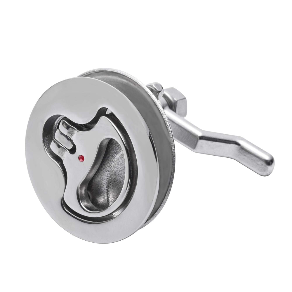 SUNOOM front view flush pull hatch showing low-profile fit and corrosion resistance