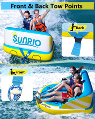 Sunrio close-up of soft-touch nylon cover for comfortable feel