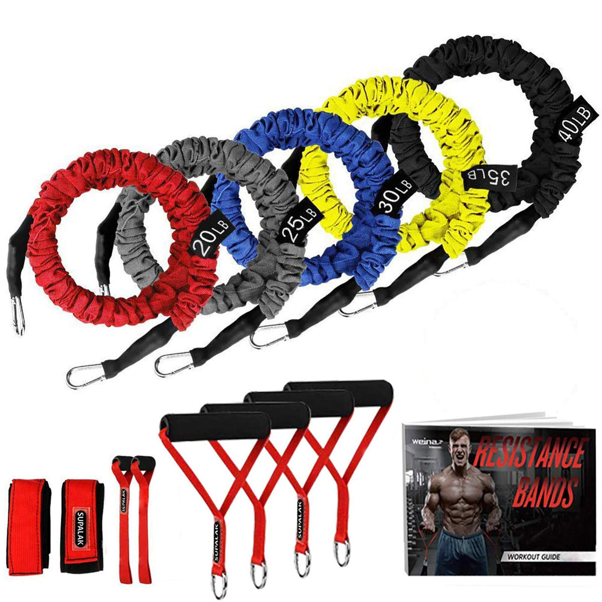 SUPALAK front packaging showing full 15-piece set and accessories