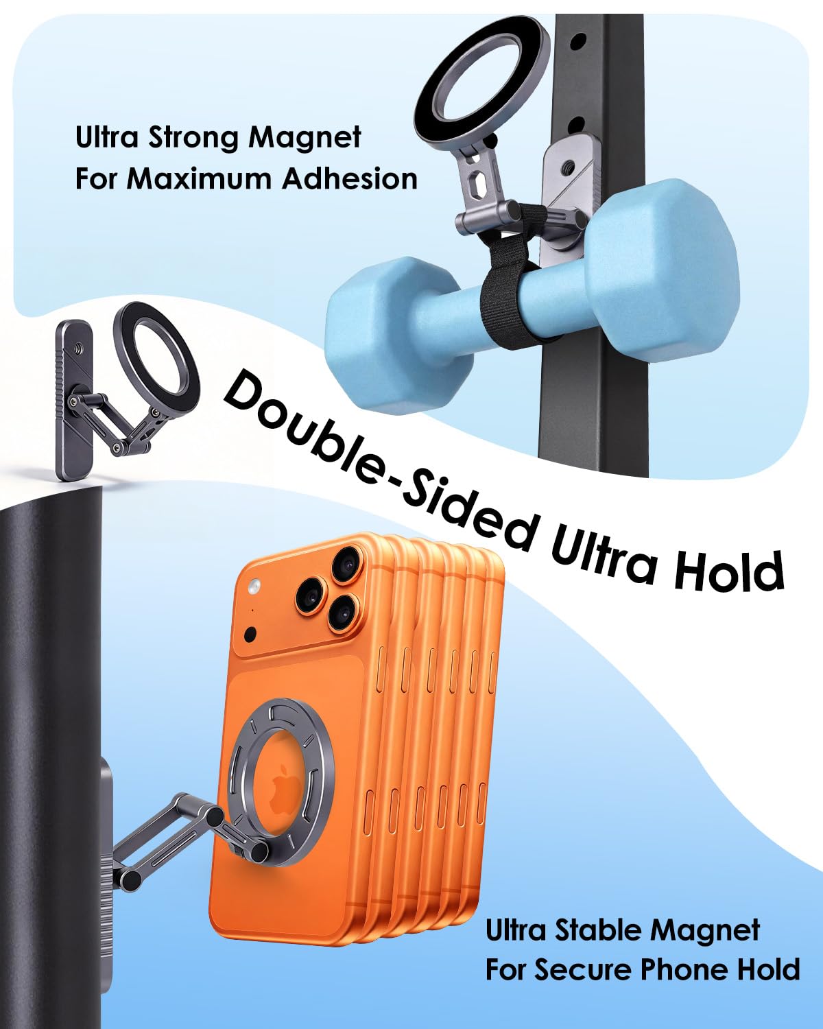 SUPBEE close-up of magnetic ring showing N55 magnets and secure attachment benefit
