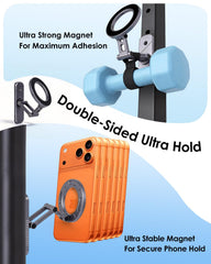 SUPBEE close-up of magnetic ring showing N55 magnets and secure attachment benefit