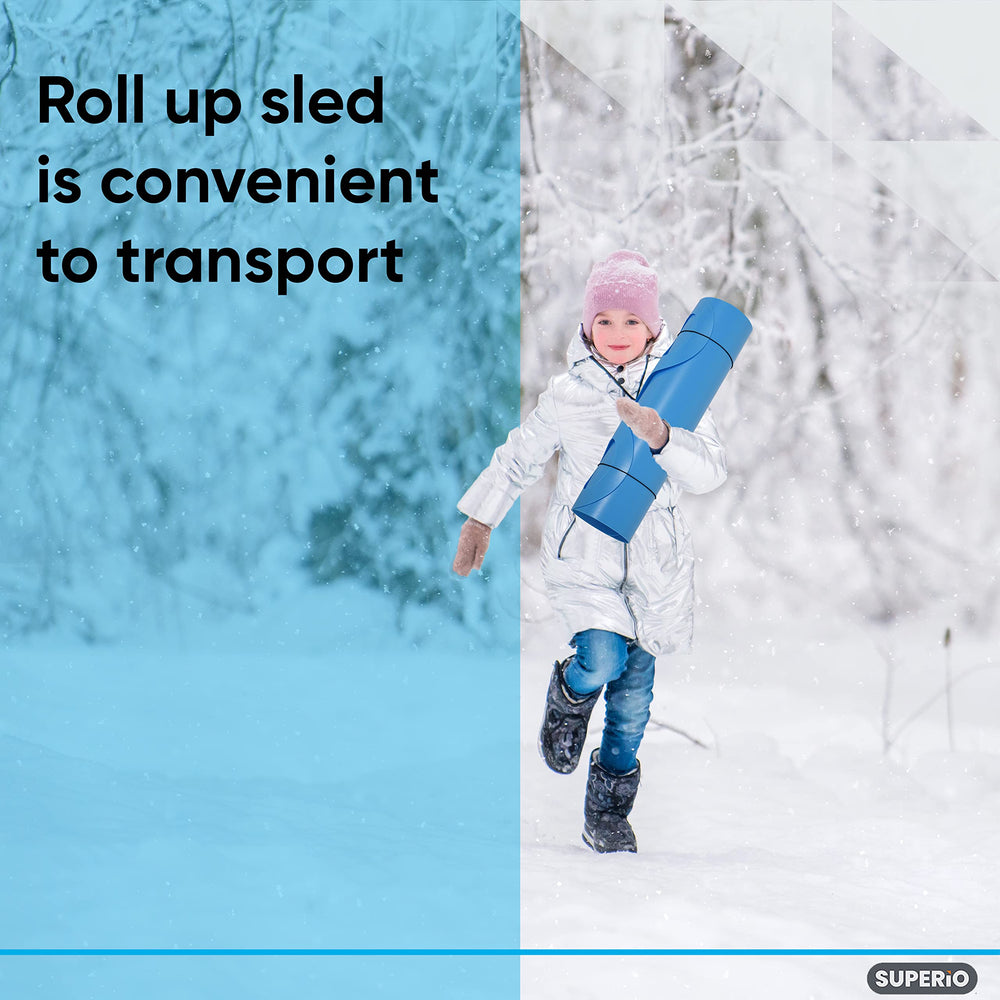 Superio snow slider mat sliding on sand demonstrating multi-use versatility