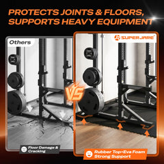 SUPERJARE interlocking edges detail for easy assembly and stability