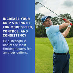 SuperSpeed Golf close-up of Squeeze rubber texture for durable, consistent resistance