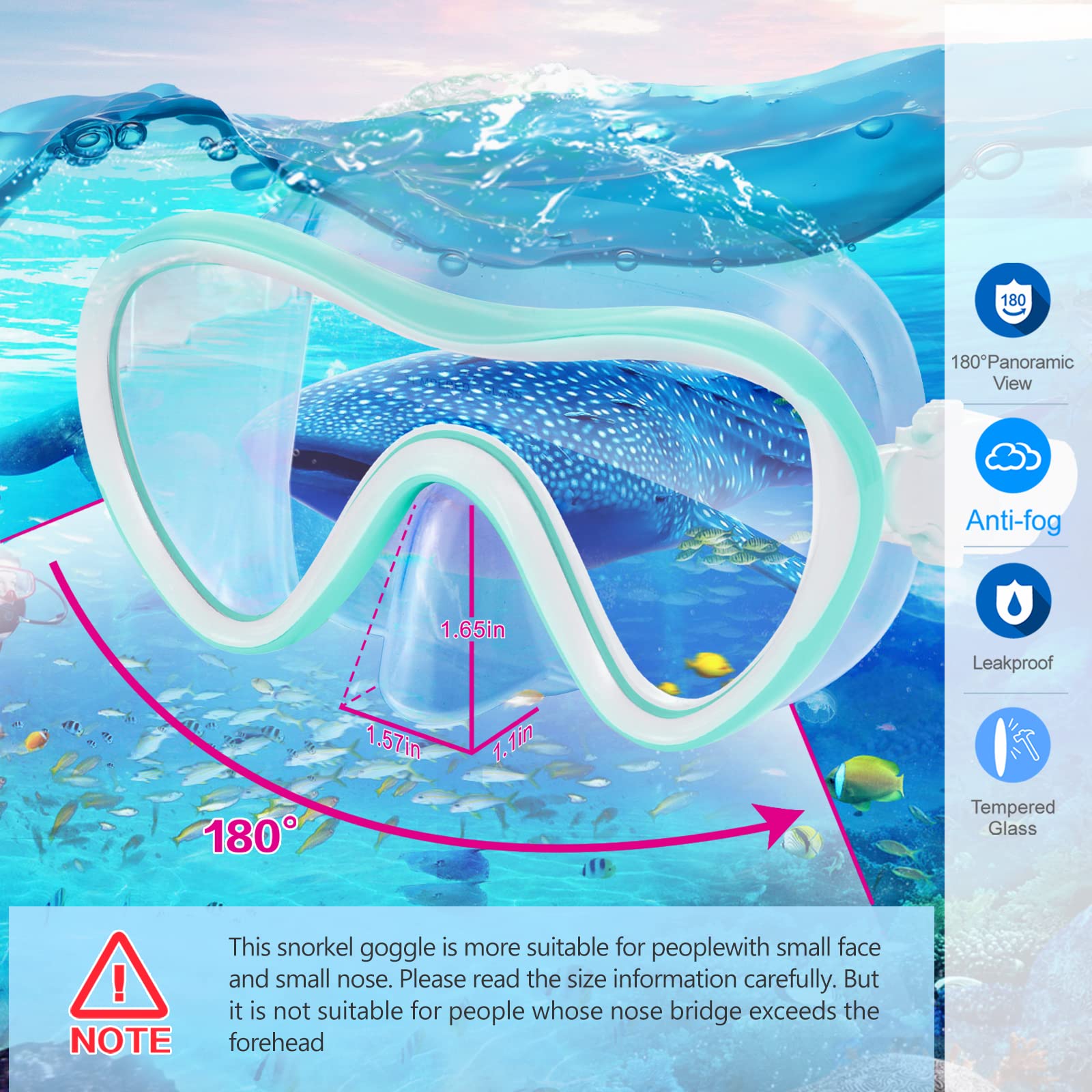 Supertrip soft silicone skirt detail showing watertight seal and comfortable fit benefit