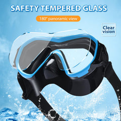 Supertrip tempered glass lens close-up highlighting clear, scratch resistance
