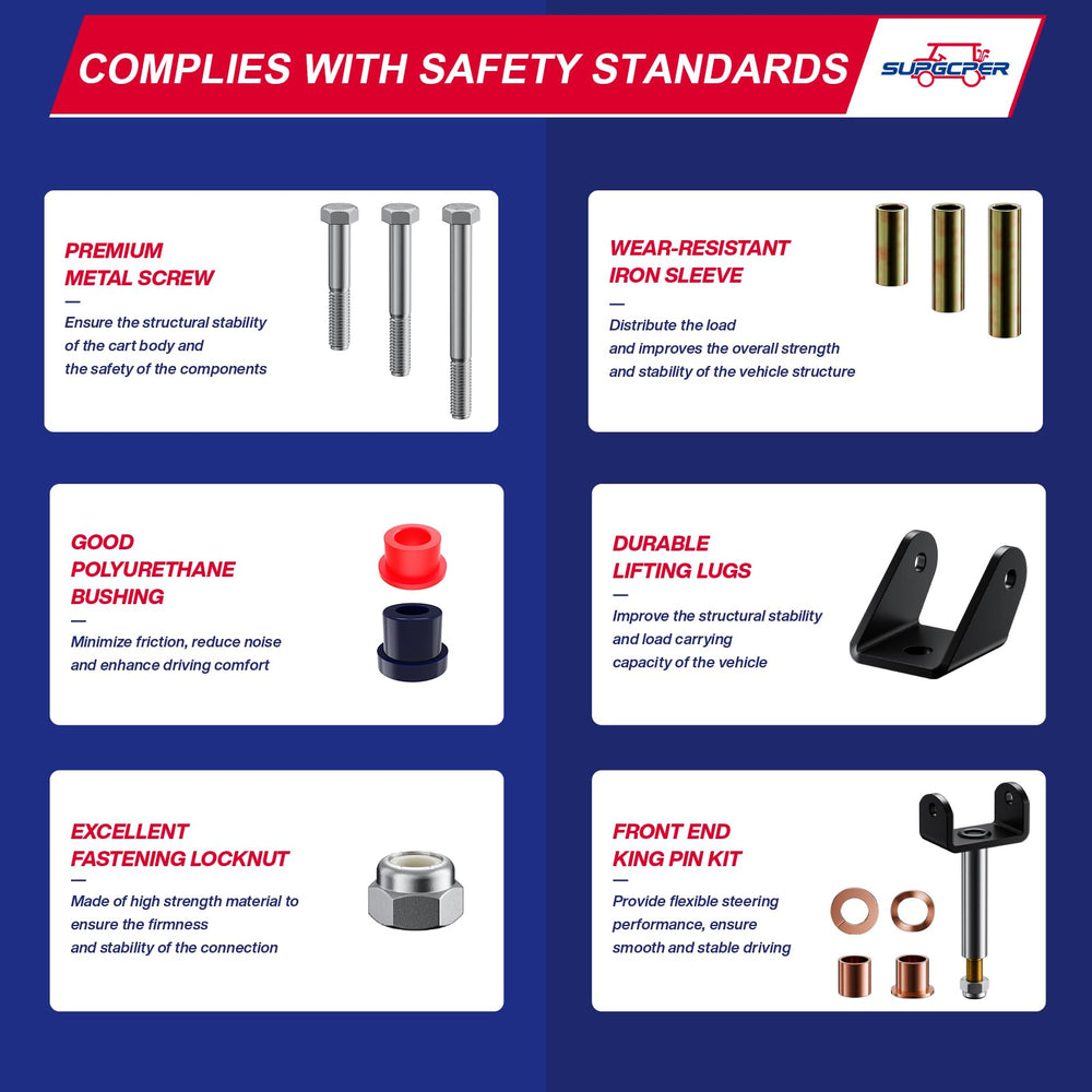 SUPGCPER delta upper clevis components displayed to show fitment and strengthened mounting points