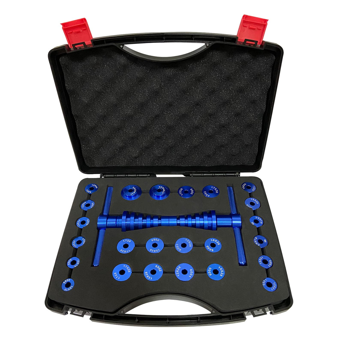 Suprwin front organized kit showing 25-piece set and quick access benefit