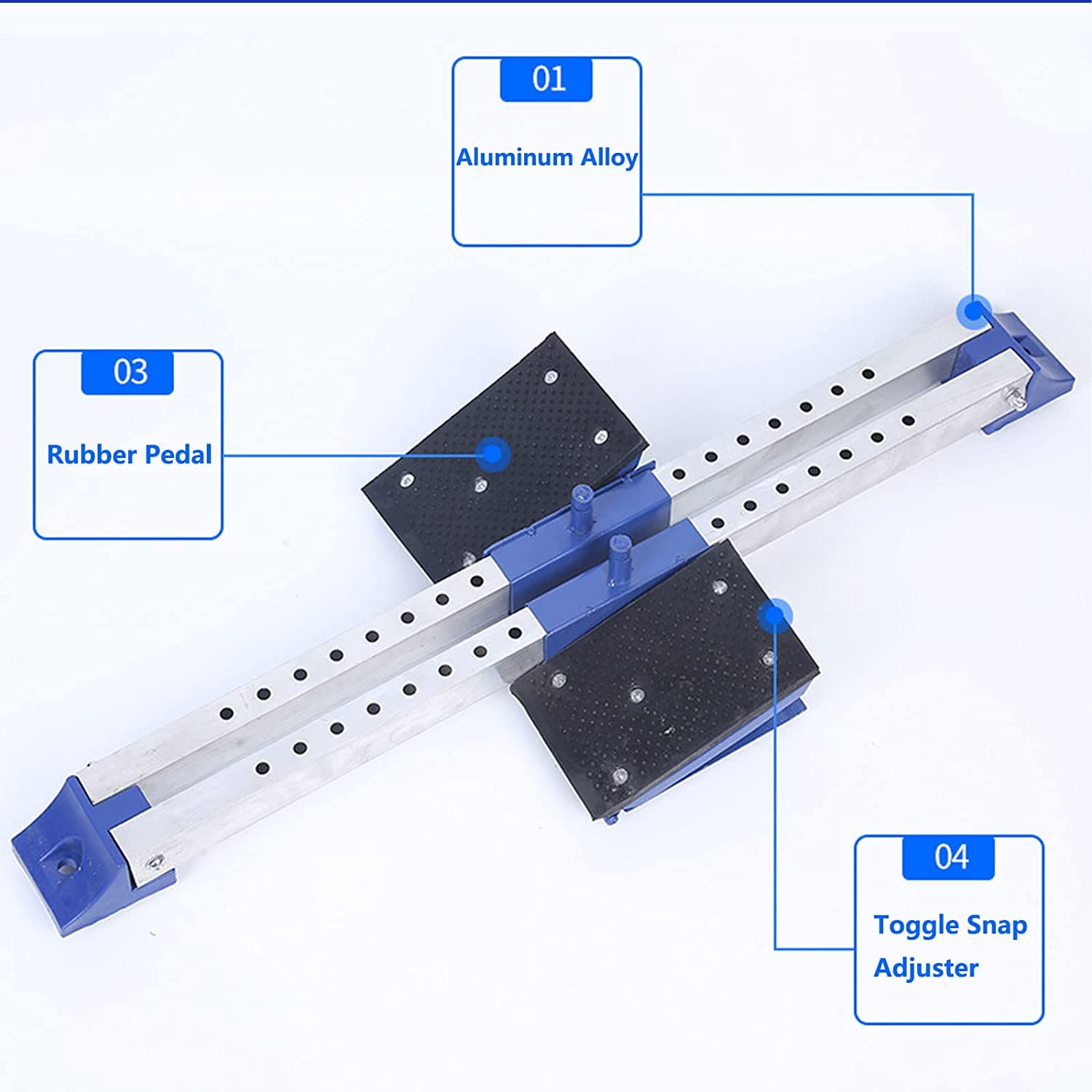 Supvision starting block mounted on track with athlete demonstrating fast setup