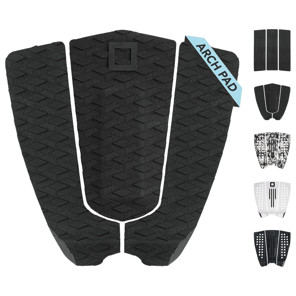 Surf Squared front packaging showing three-piece pad kit and branding for easy identification