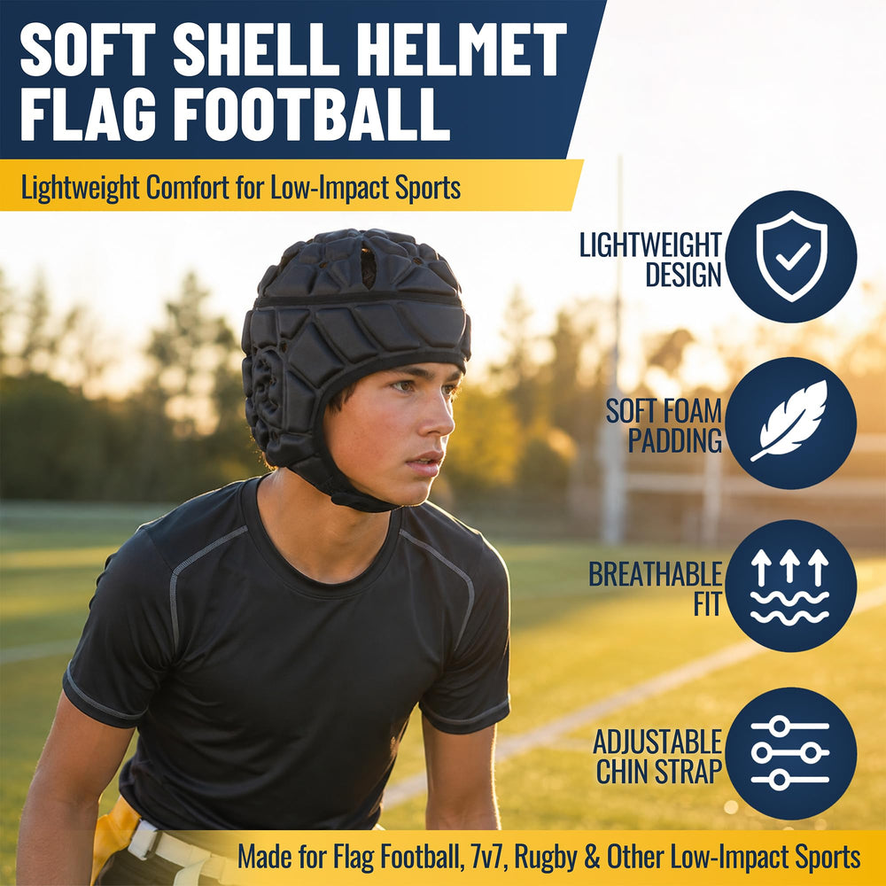 surlim side profile with adjusted strap securing helmet during movement