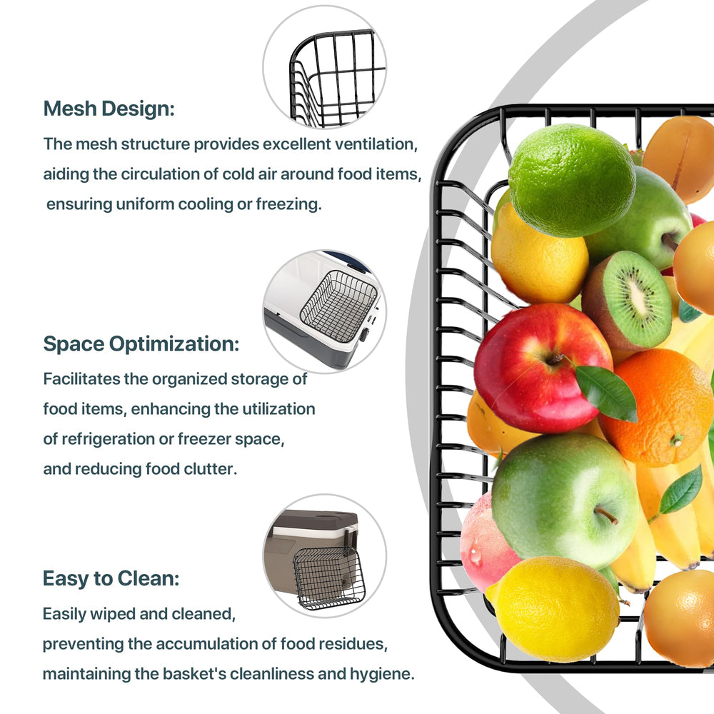SurpLee basket holding snacks and utensils showing quick access benefit