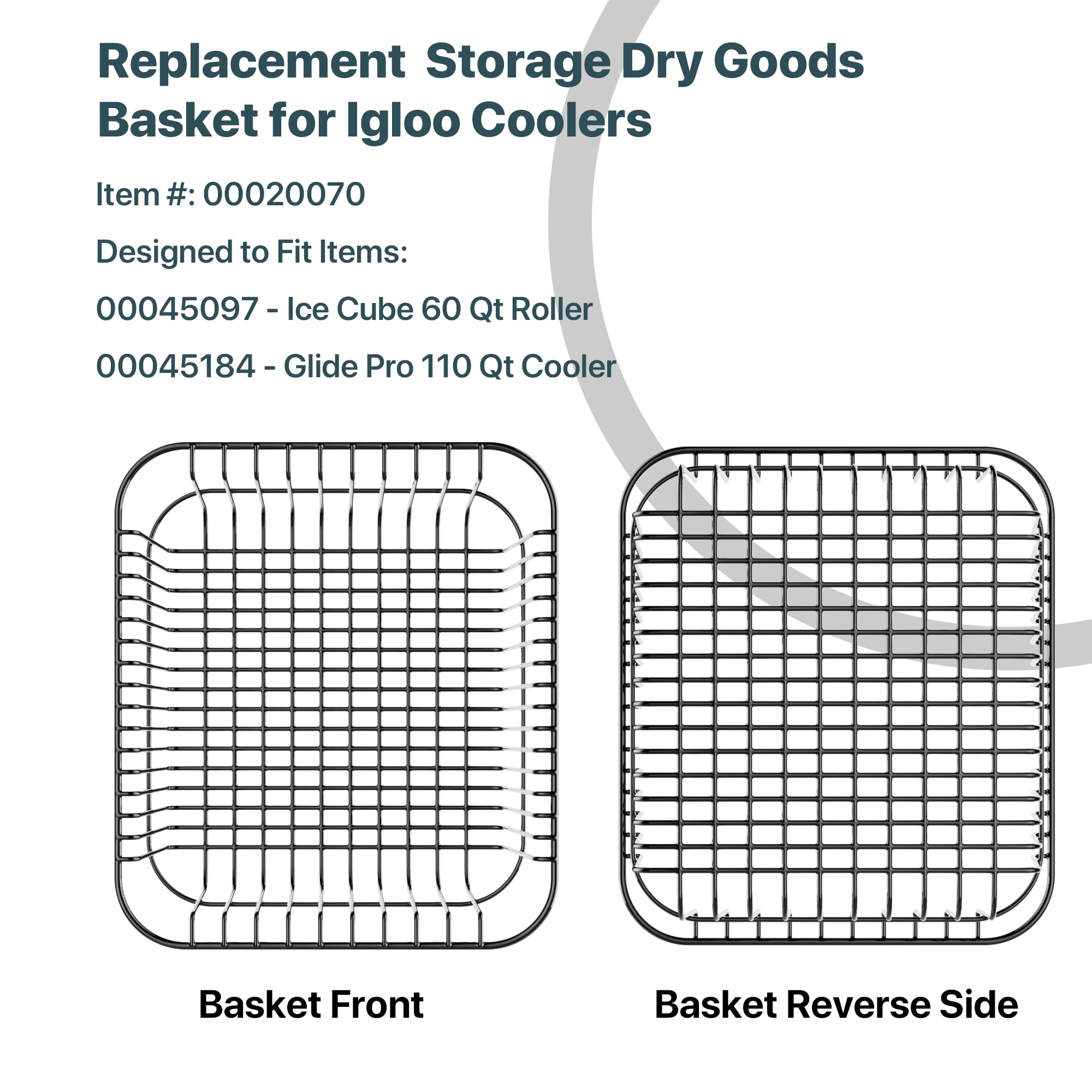SurpLee basket in an outdoor setup demonstrating organized cooler convenience