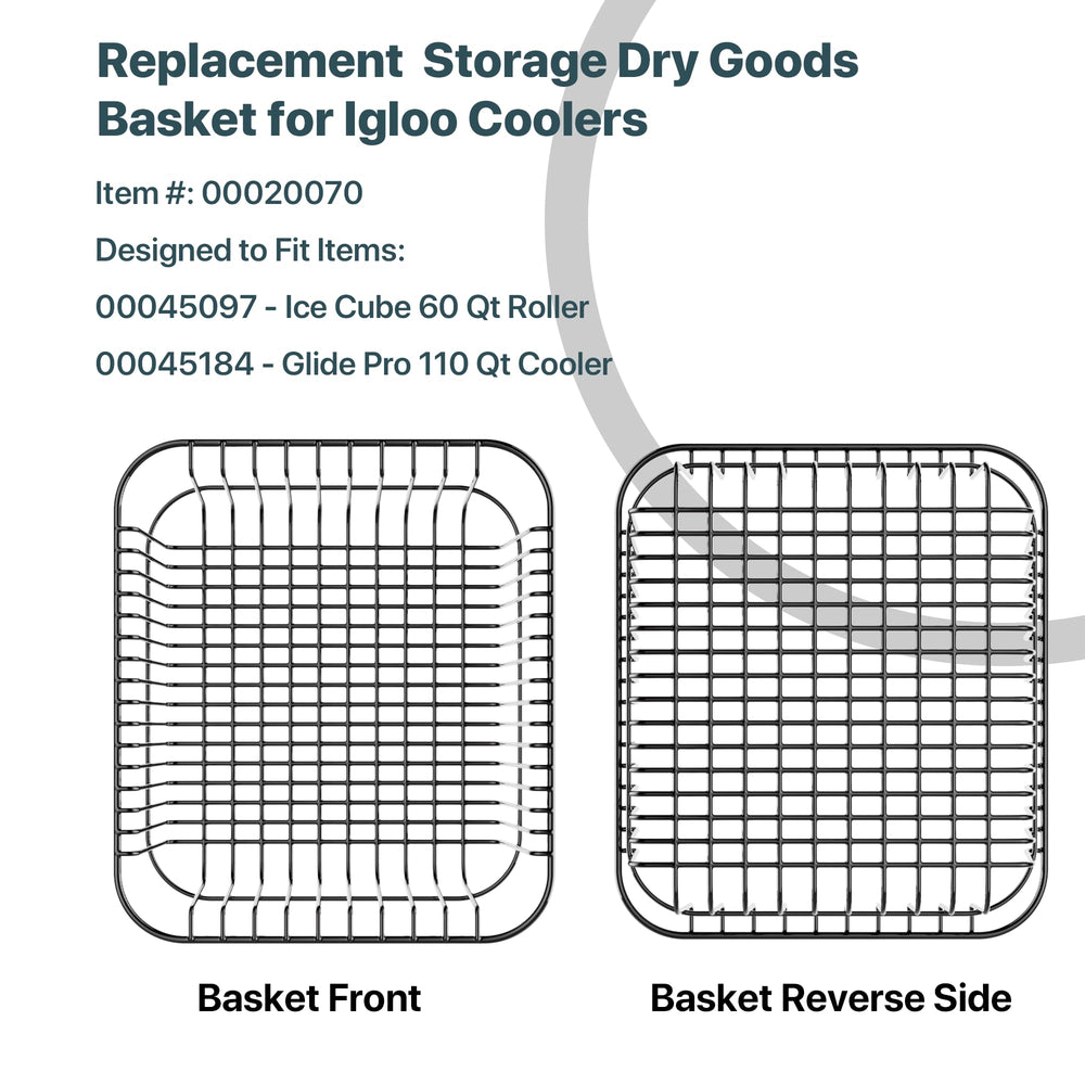 SurpLee basket in an outdoor setup demonstrating organized cooler convenience