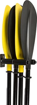 Suspenz rubber-groove closeup highlights paddle protection and anti-slip grip benefit