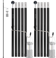 Sutekus front view poles packaged showing compact carry convenience
