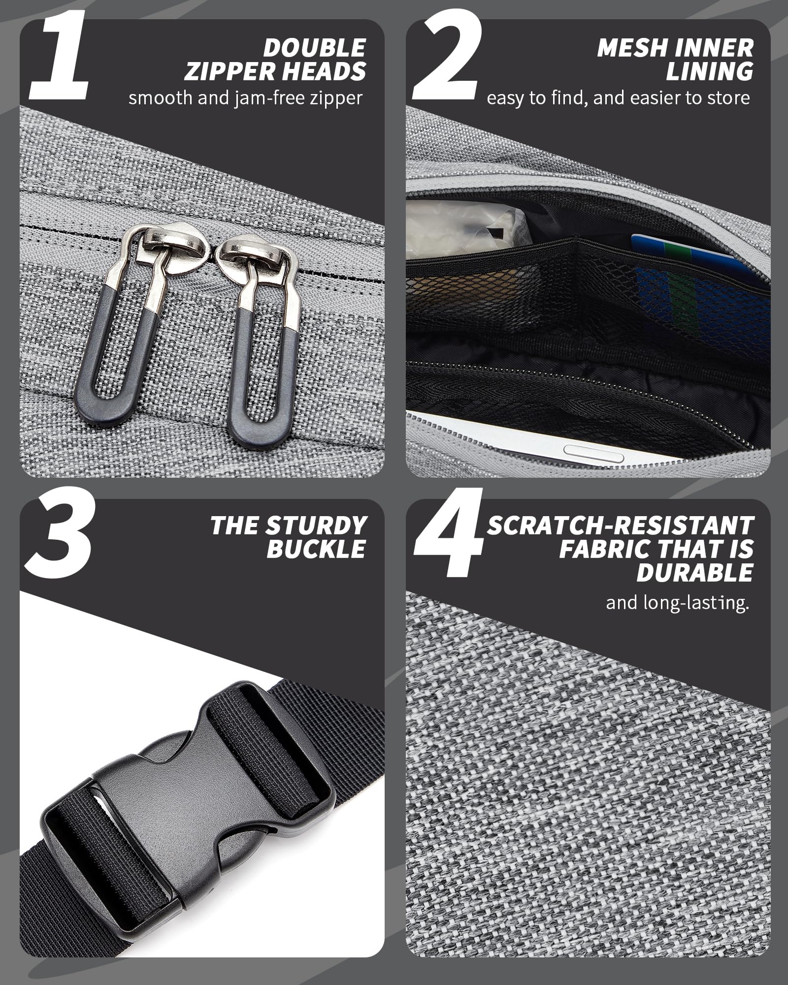 suwasp adjustable strap buckle close-up showing durable fastener and customizable fit