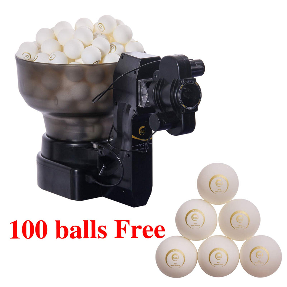 Pack of 100 balls with Suz brand showing ready-to-start extended practice benefit