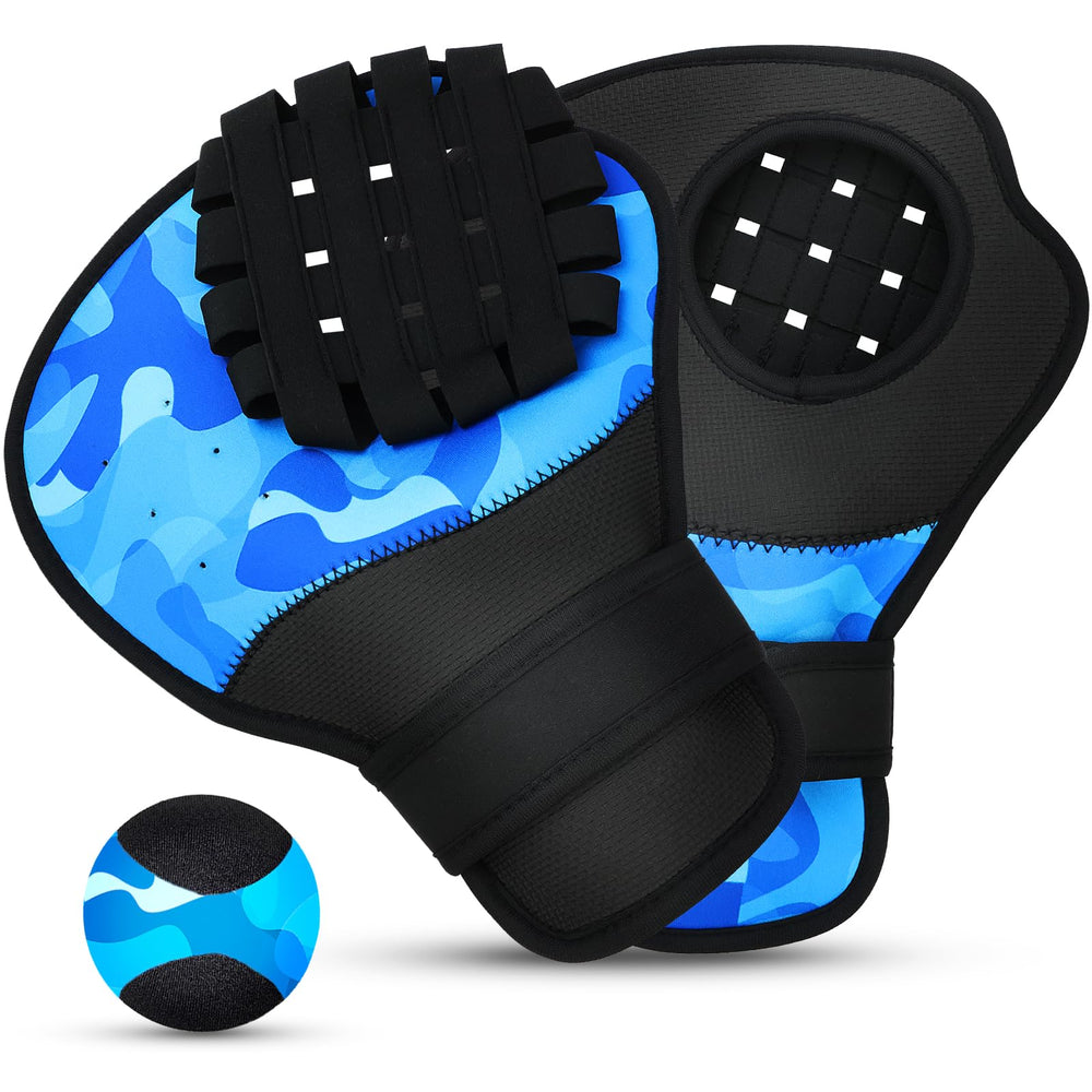 SVECPOYP glove front view showing shape and quick-dry neoprene for secure grip