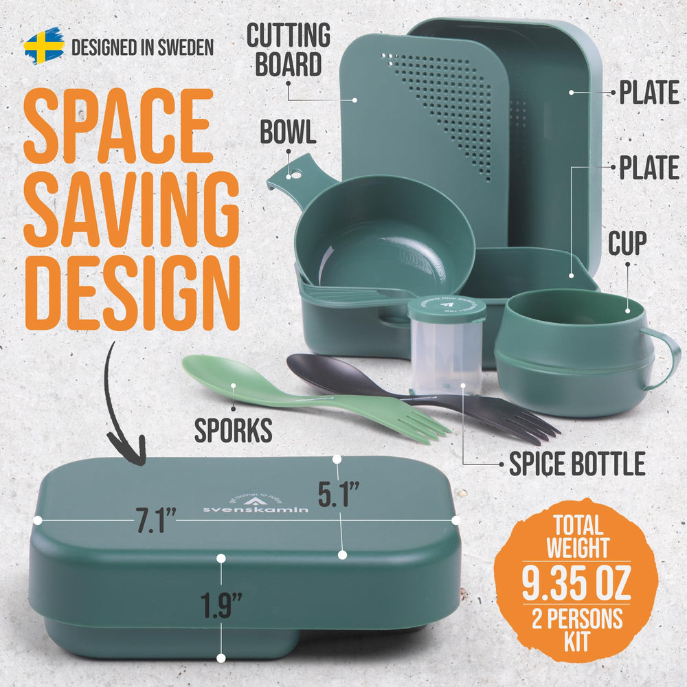 Svenskamin plate and bowl close-up showing durable smooth plastic and easy cleaning