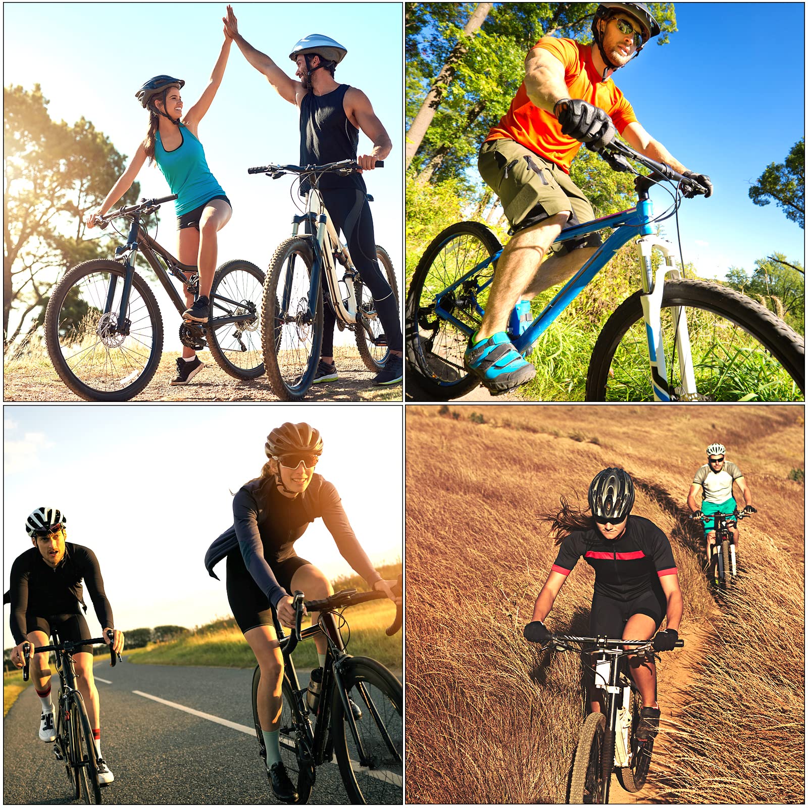 Sweetone installed on mountain bike demonstrating improved upright posture
