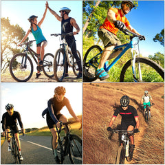 Sweetone installed on mountain bike demonstrating improved upright posture