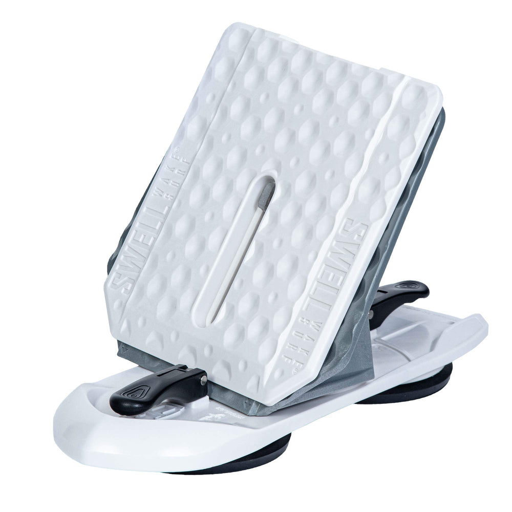 SWELL Wakesurf Creator rotating base detail for precise angle tuning